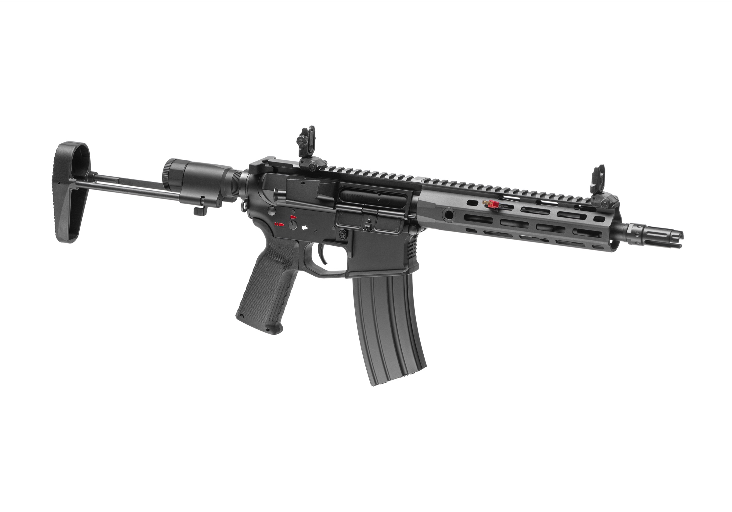 Rifle CYMA CM097E M4 Platinum metálica con culata PDW