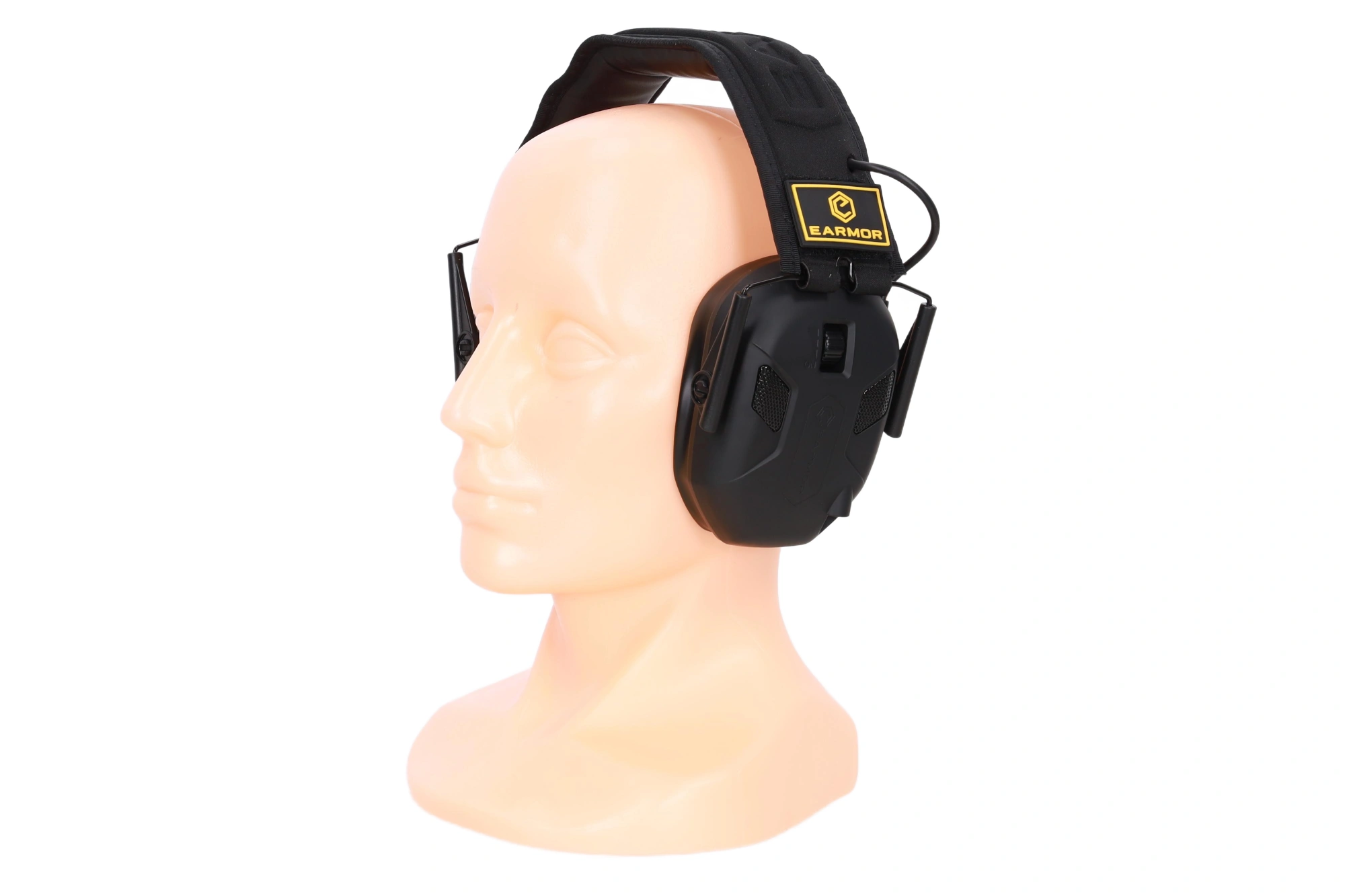 Protección auditiva Earmor M300X en color negro