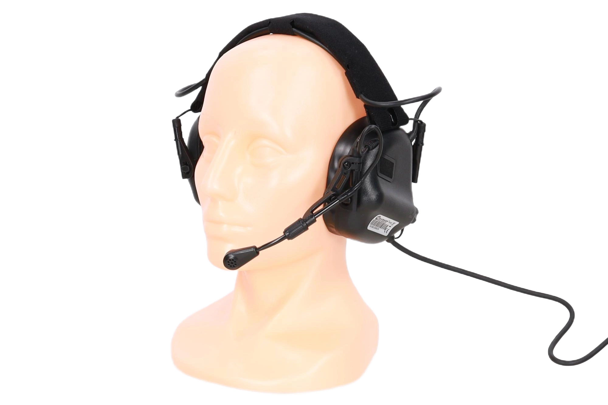 Protección auditiva Earmor M32X Plus en color negro