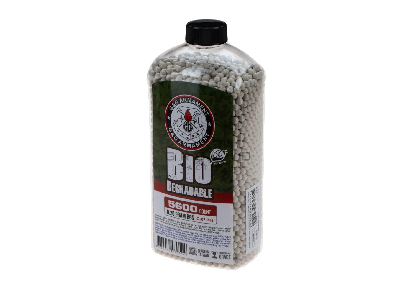 Bolas bio G&G 0,20 g · 5.600 unidades · Precision
