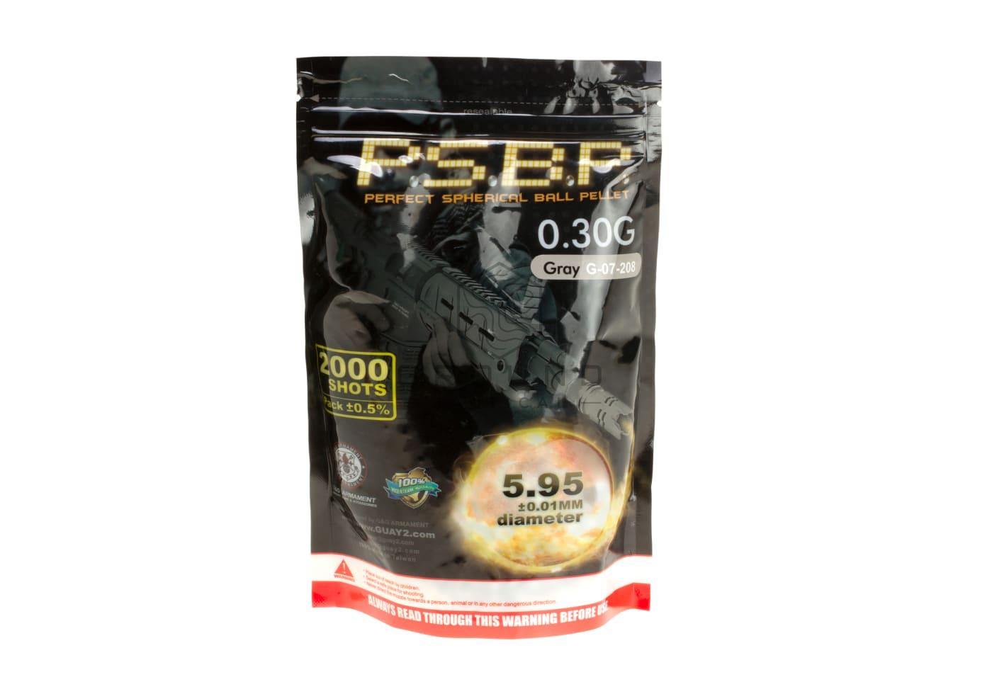Bolas G&G 0,30 g · 2.000 unidades · Perfect