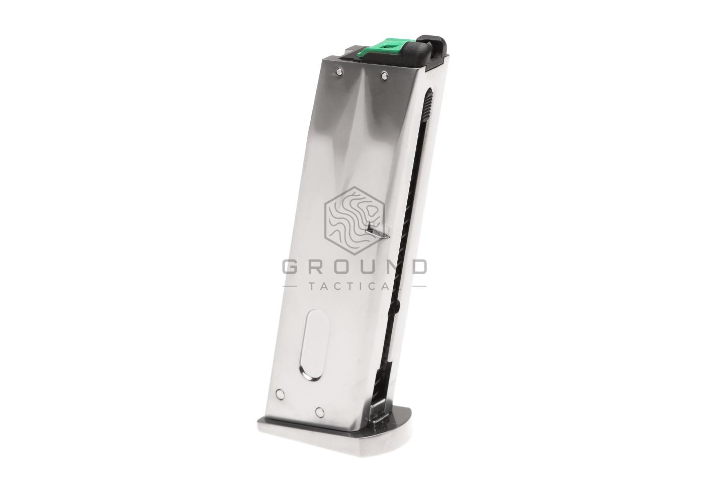 Cargador G&G GPM92 GBB 25 bolas · plateado