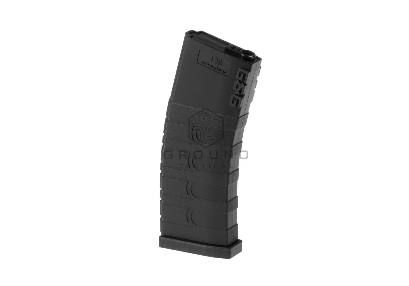 Cargador G&G M4 Mid-cap 120 bolas · negro