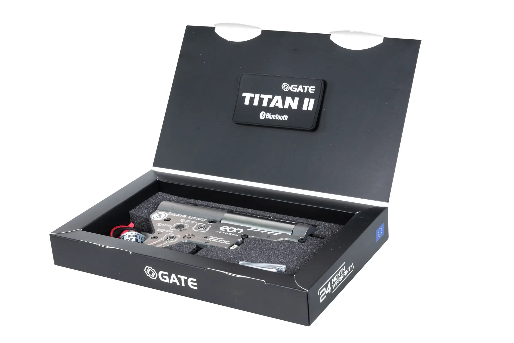 Komplettes Getriebe GATE EON V2 mit integriertem TITAN II Bluetooth® Short Stroke 330 FPS/1J (Front Wired) – Standard