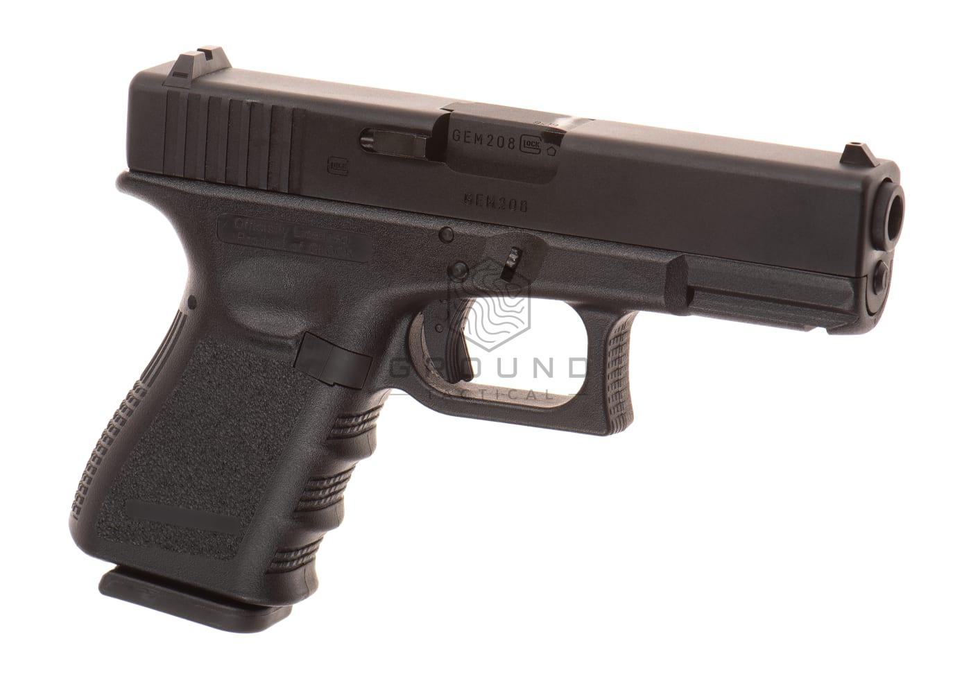 Pistola Glock 19 versión metálica GBB · VFC