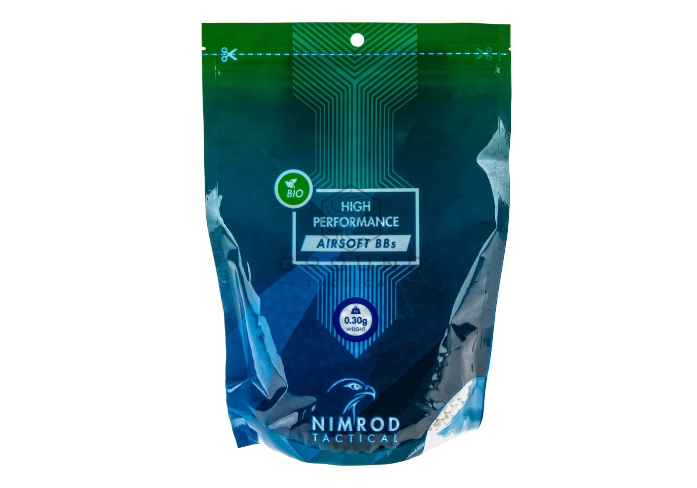 Bolas bio Nimrod 0,30 g · 3.335 unidades · High Performance