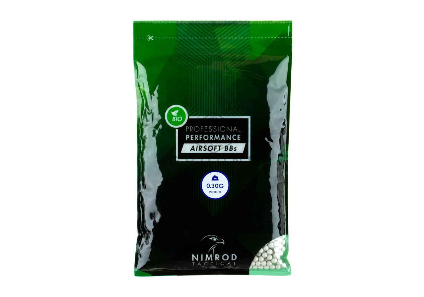 Bolas bio Nimrod 0,30 g · 3.335 unidades · Professional Performance