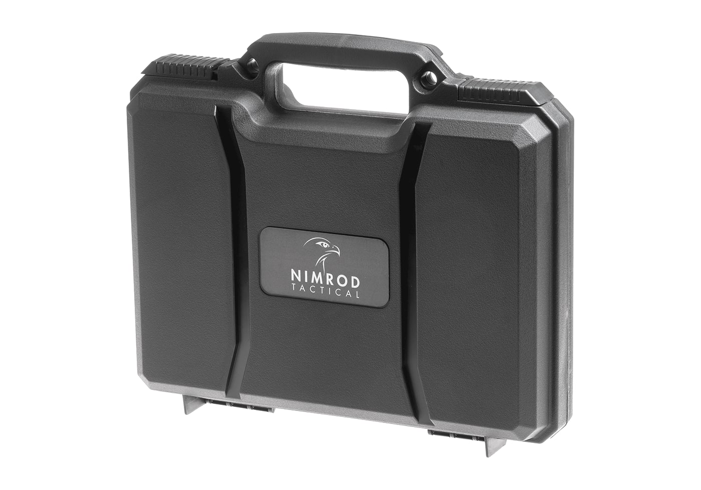 Maletín para pistola con espuma precortable · negro · Nimrod