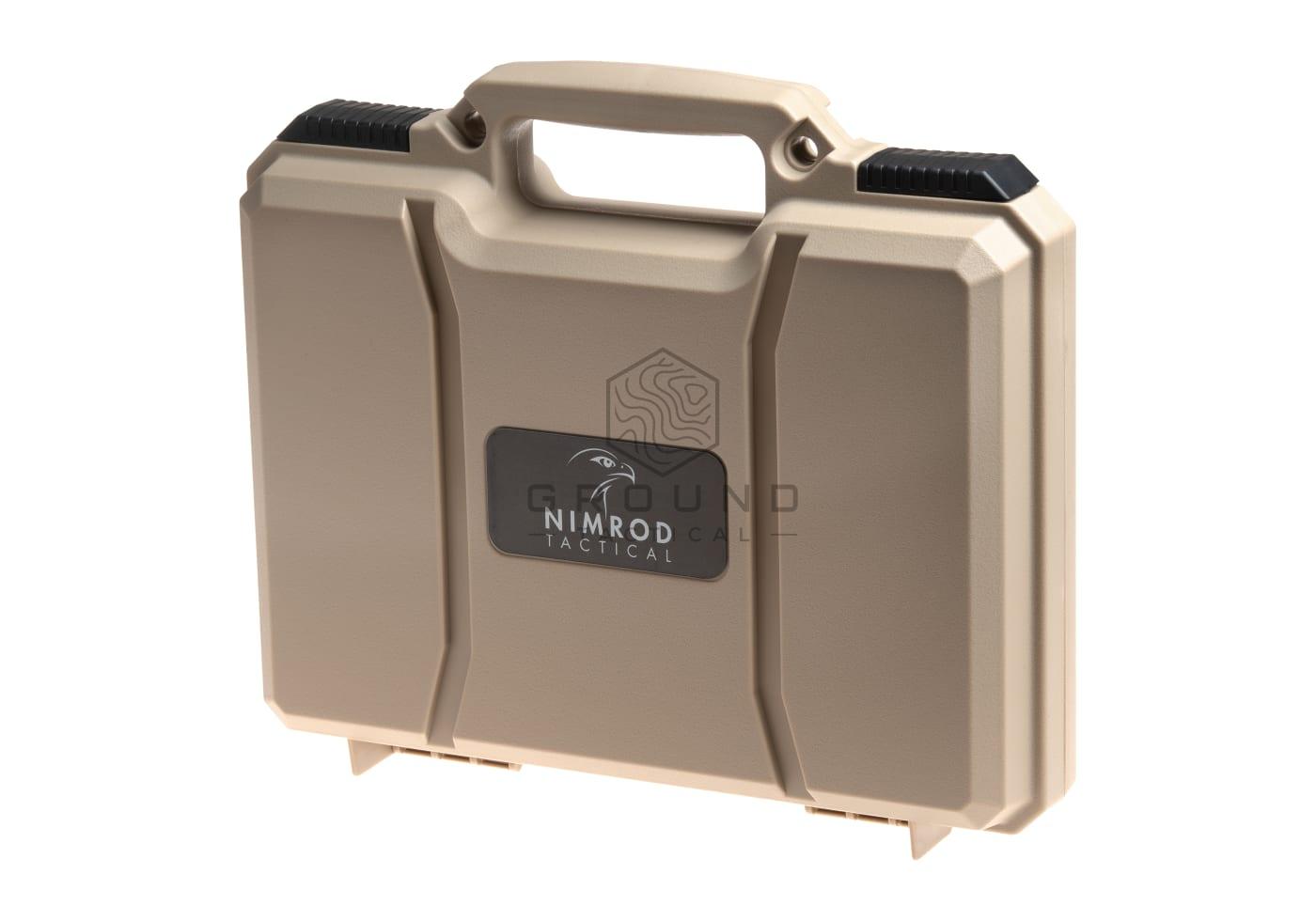 Maletín para pistola con espuma precortable · tierra oscura · Nimrod
