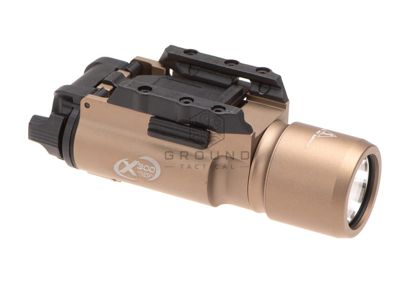 Linterna WADSN X300 para pistola · tierra oscura